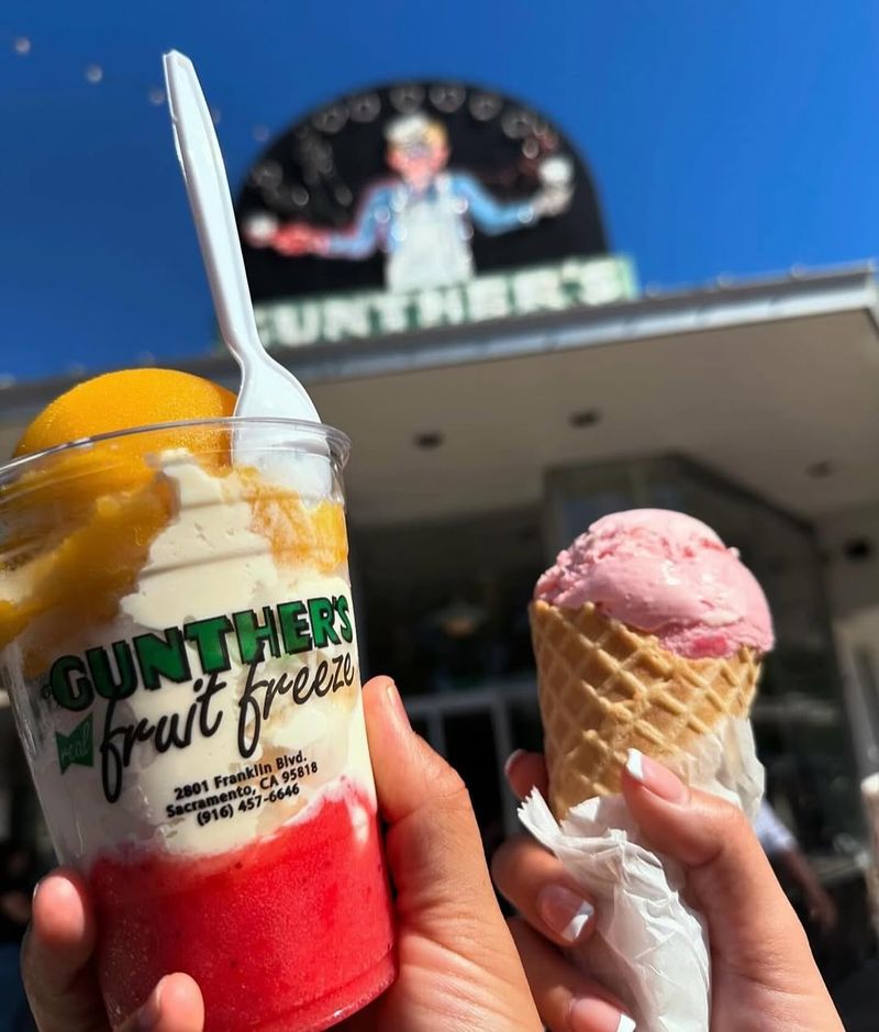 Gunther's Ice Cream — Sacramento, CA