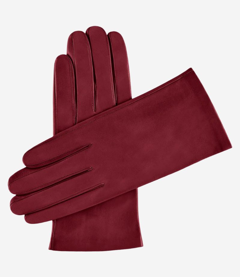 Italian Leather Gloves with Silk Lining