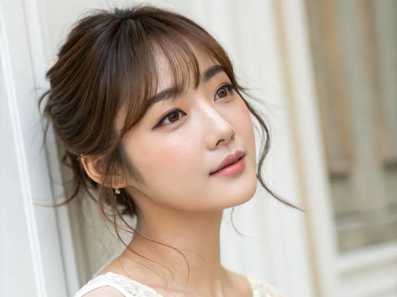 Korean-Style See-Through Bangs