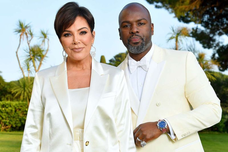 Kris Jenner and Corey Gamble