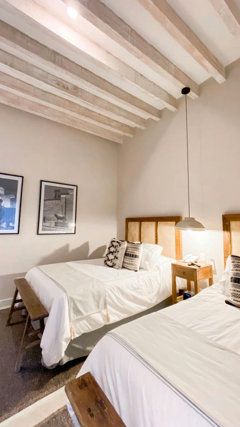 Lightweight Faux Ceiling Beams