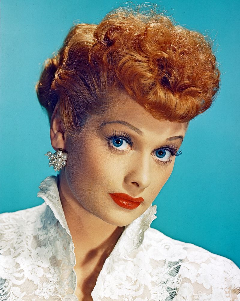 Lucille Ball's Vibrant Auburn