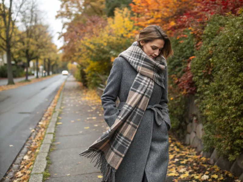 Style with Oversized Scarves