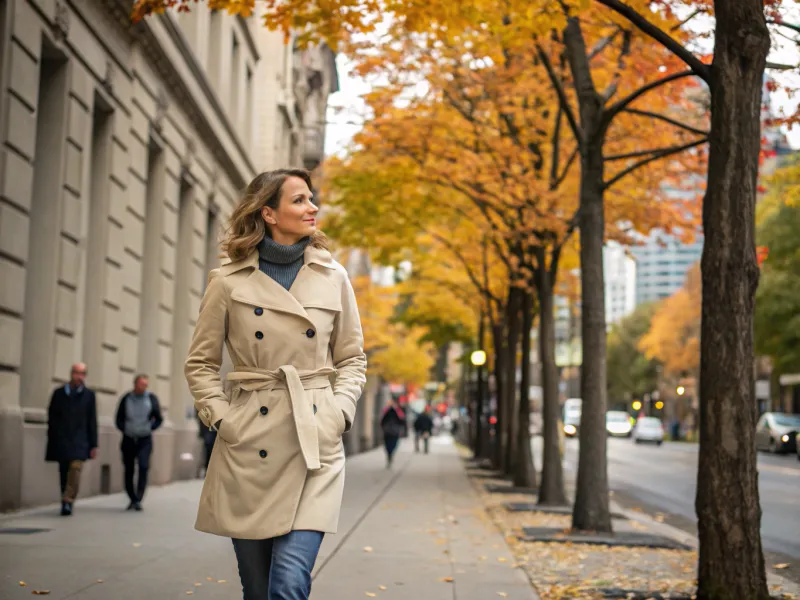 The Trench Coat Over Anything