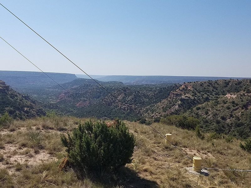 Zipline Through Palo Duro Canyon