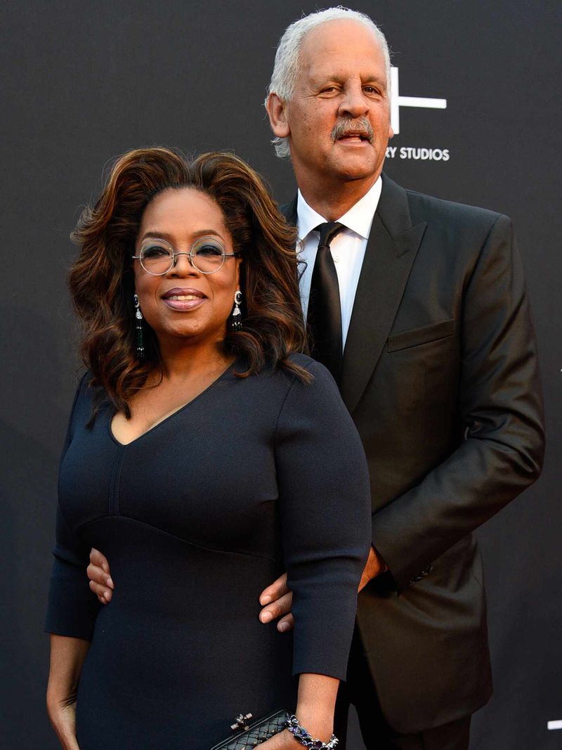 Oprah Winfrey & Stedman Graham