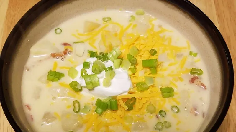 Super-Easy 4-Ingredient Potato Soup