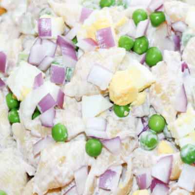 Cold Tuna Macaroni Salad