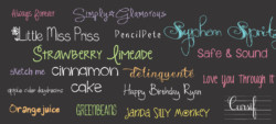 20 free handwriting fonts