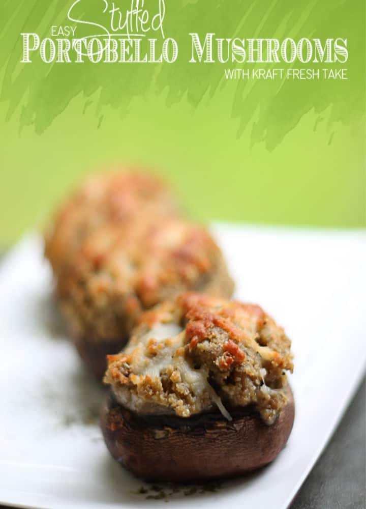 Easy Stuffed Portobello Mushrooms – Perfect for Appetizers!