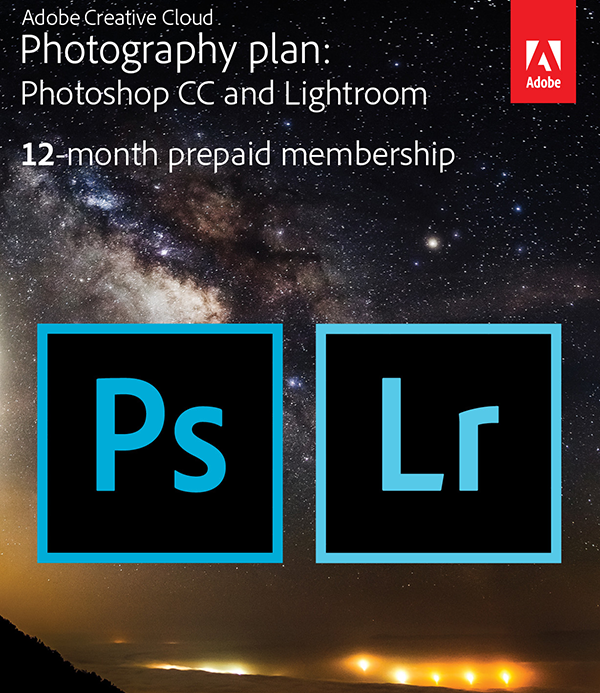 adobe creative cloud photography plan