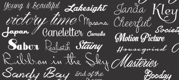 20 free cursive fonts