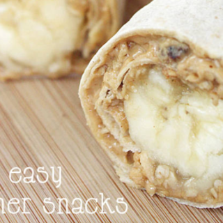 Peanut Butter Banana Roll-ups