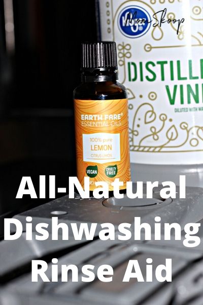 DIY Natural Dishwasher Rinse Aid