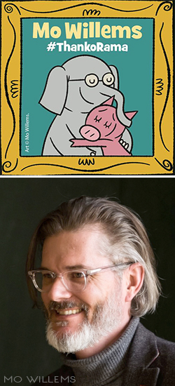 Mo Willems Thankorama Badge