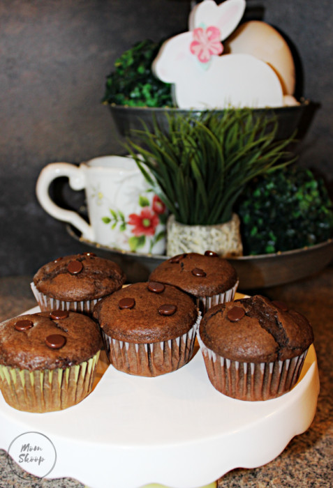 Triple Chocolate Muffins