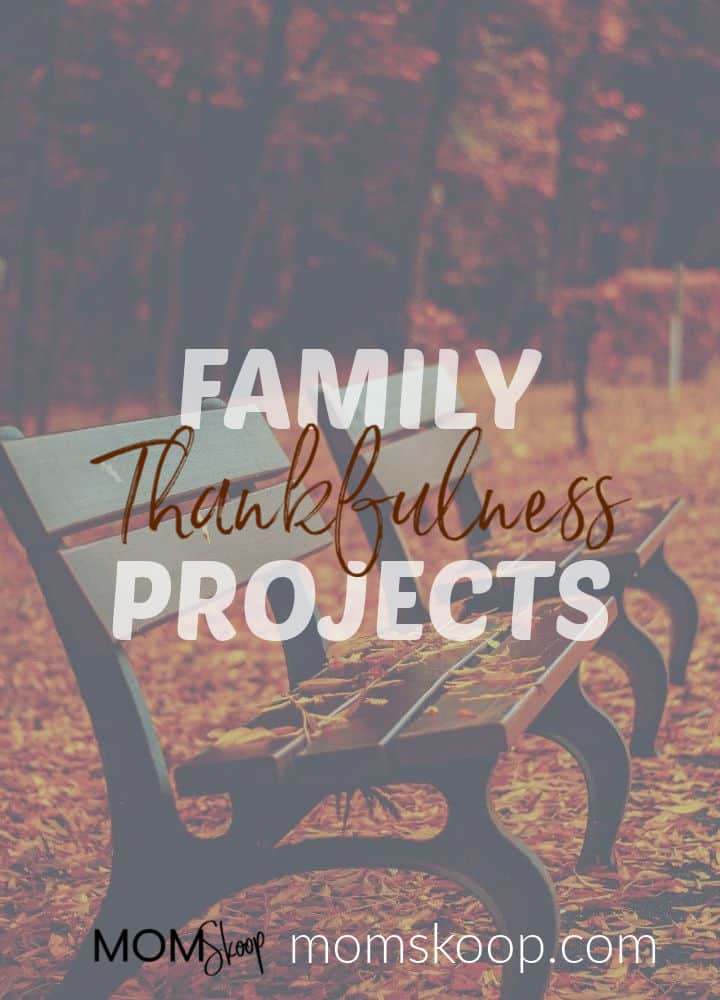 Family Thankfulness Projects To Do Together