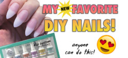 FASTEST EASIEST DIY NAILS