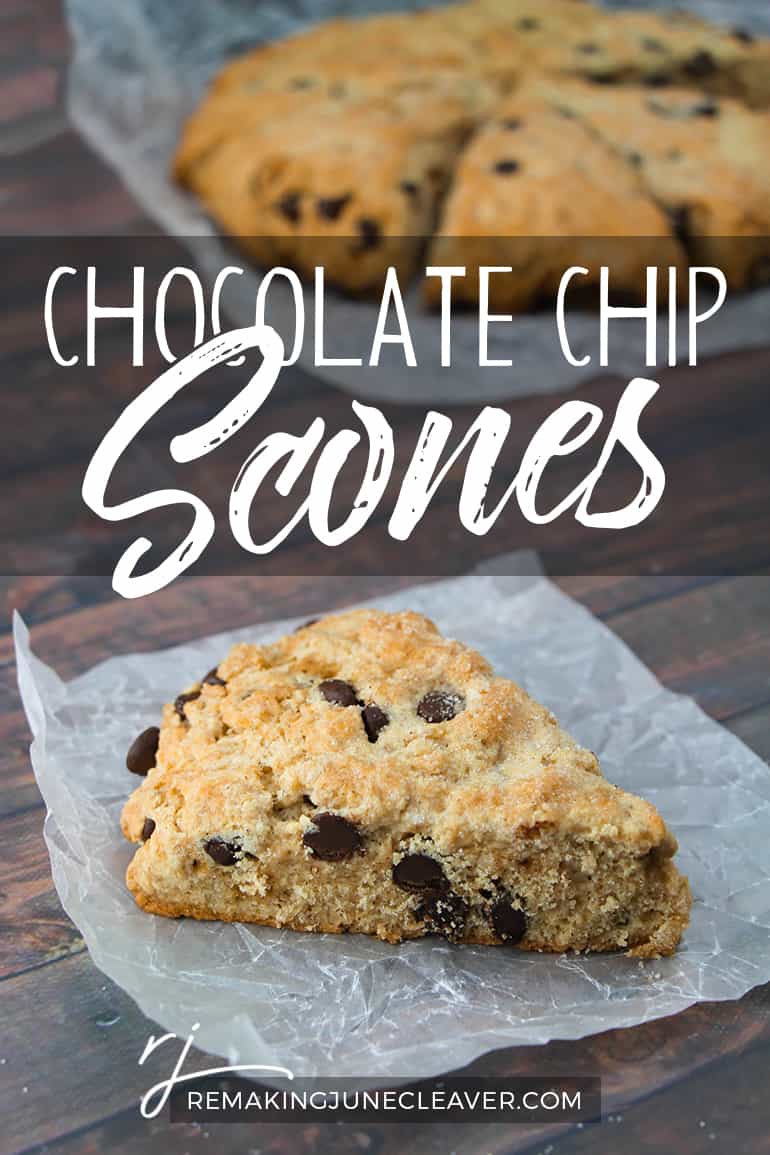 Chocolate Chip Scones Pin