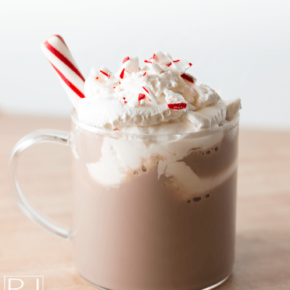 easy peppermint whipped cream