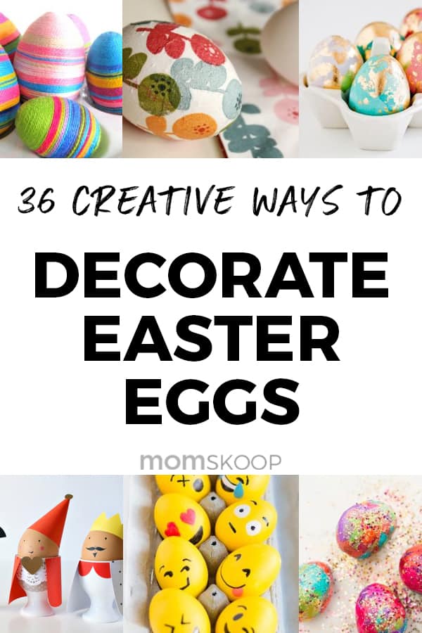 36 creative ways to decorate easter eggs
