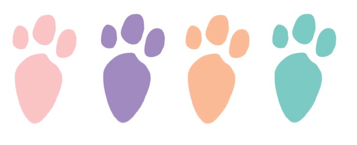 10 Easter Bunny Feet Template Template Guru