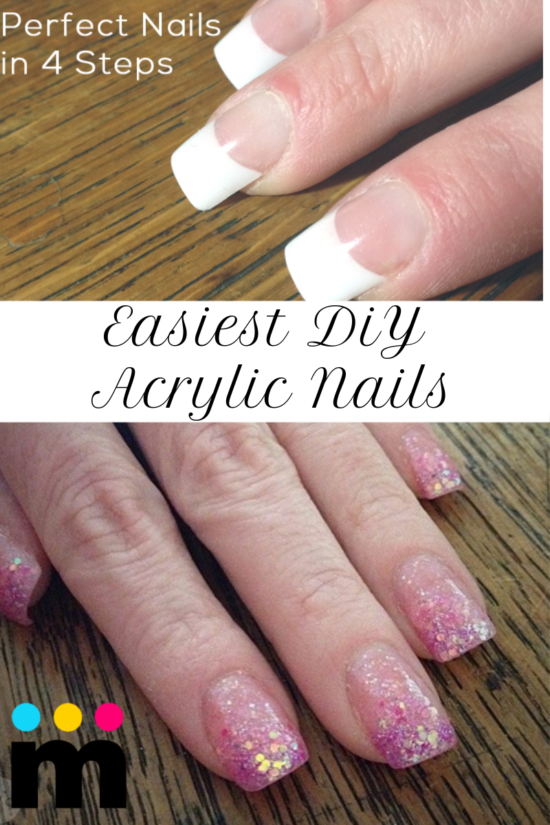 Easiest Diy Acrylic Nails That You Can Do In The Comfort Of Your