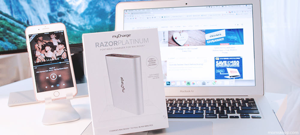 mycharge razor platinum feature