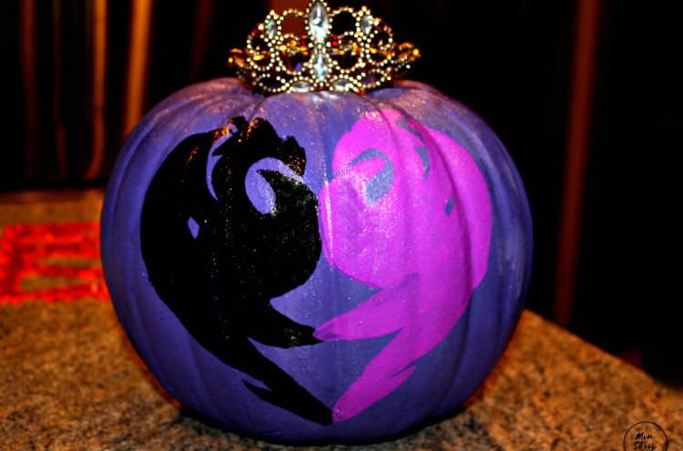 Disney Descendants Inspired Pumpkins