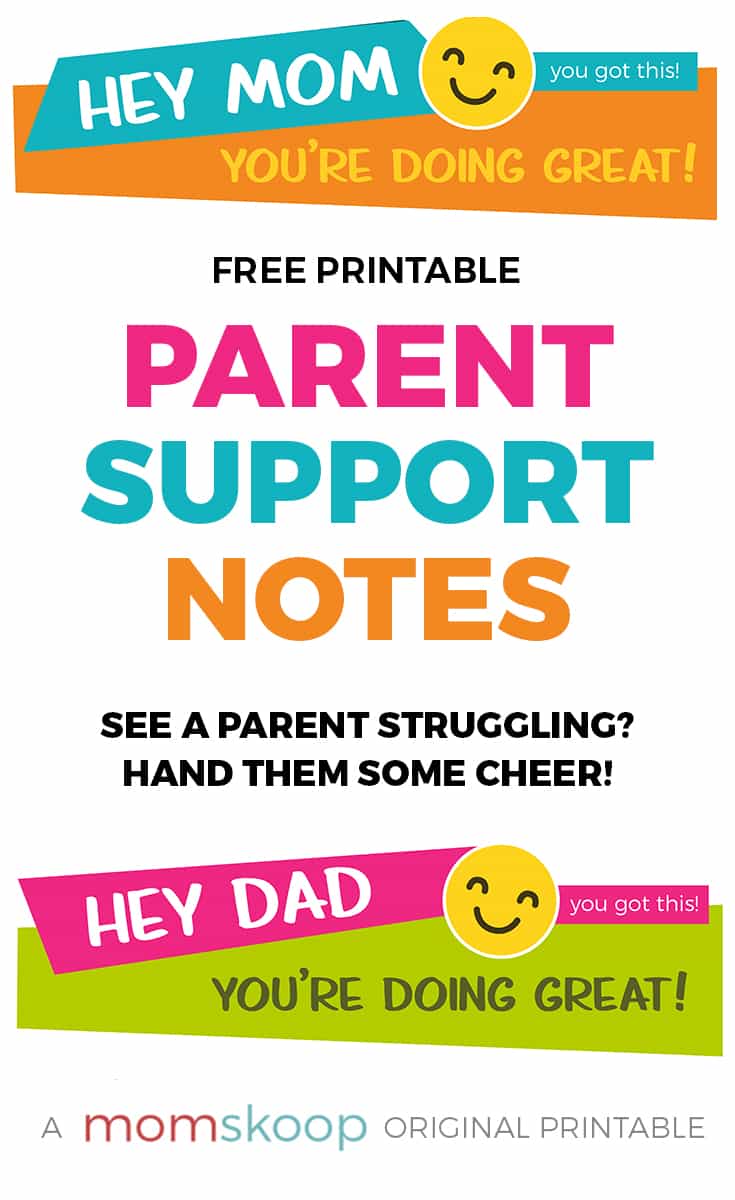 PRINTABLE PARENT SUPPORT CARDS
