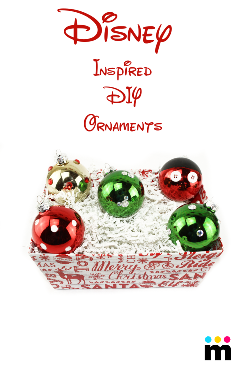 Disney Inspired DIY Ornaments