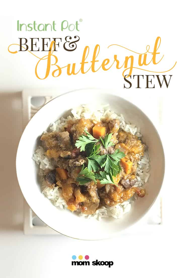 Instant Pot Beef and Butternut Squash Stew