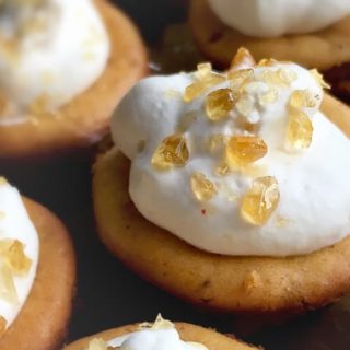 salted caramel pumpkin cheesecake bites