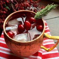 Cranberry Moscow Mule