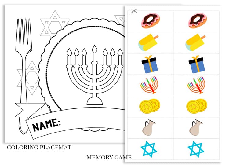 Free Printable Hanukkah Activity Pack - MomSkoop