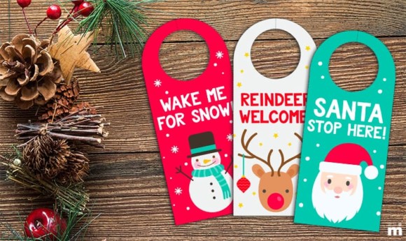 Holiday Recipe Doorhanger