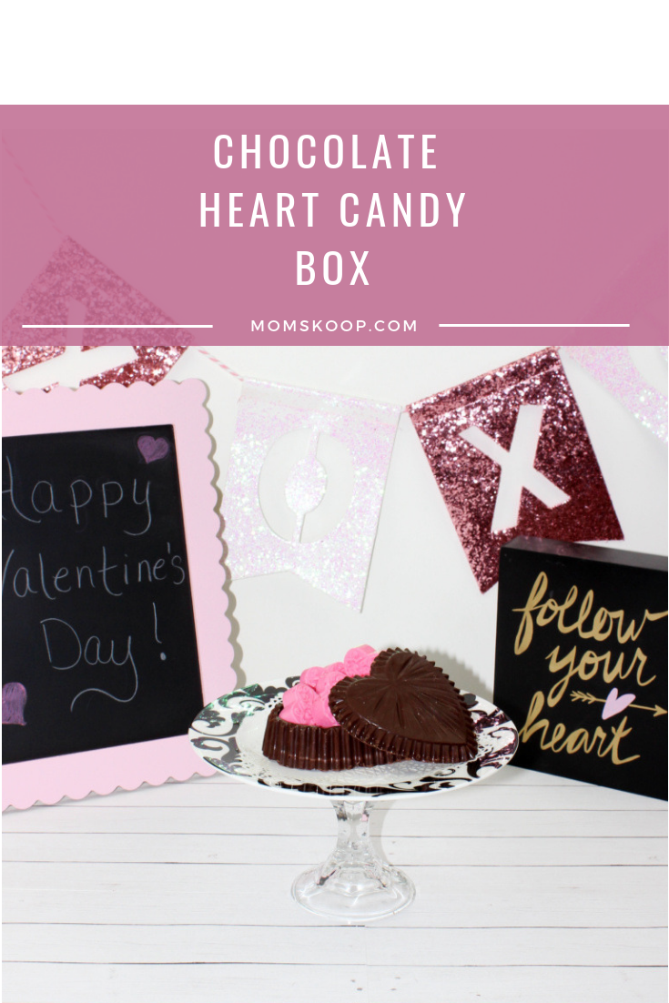 Chocolate Heart Candy Box