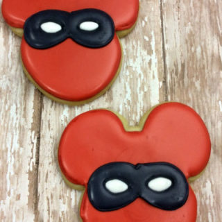 Mickey Mouse Sugar Cookies