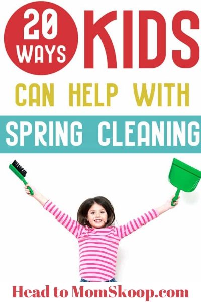 Spring Cleaning – 20 Ways Your Kids Can Help