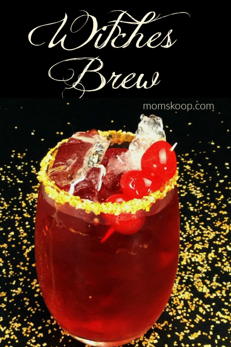 Witches Brew Halloween Cocktail