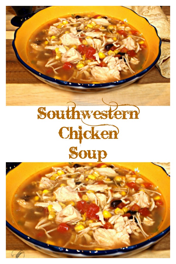 southwestern chicken soup