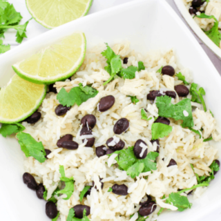 Cilantro Lime Chicken and rice