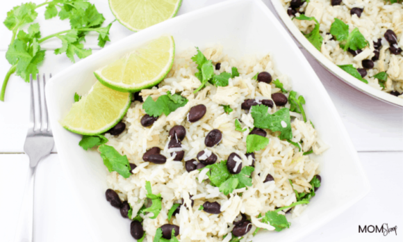 Cilantro Lime Chicken and rice