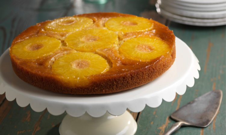 Dole Pineapple Downside-Up Cake – Mickey’s 90th Recipes! #DoleHero