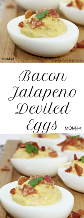 Bacon Jalapeno Deviled Eggs