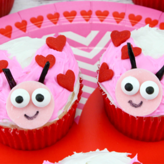 Love Bug Cupcakes - Adorable Lady Bugs perfect for Valentine's!