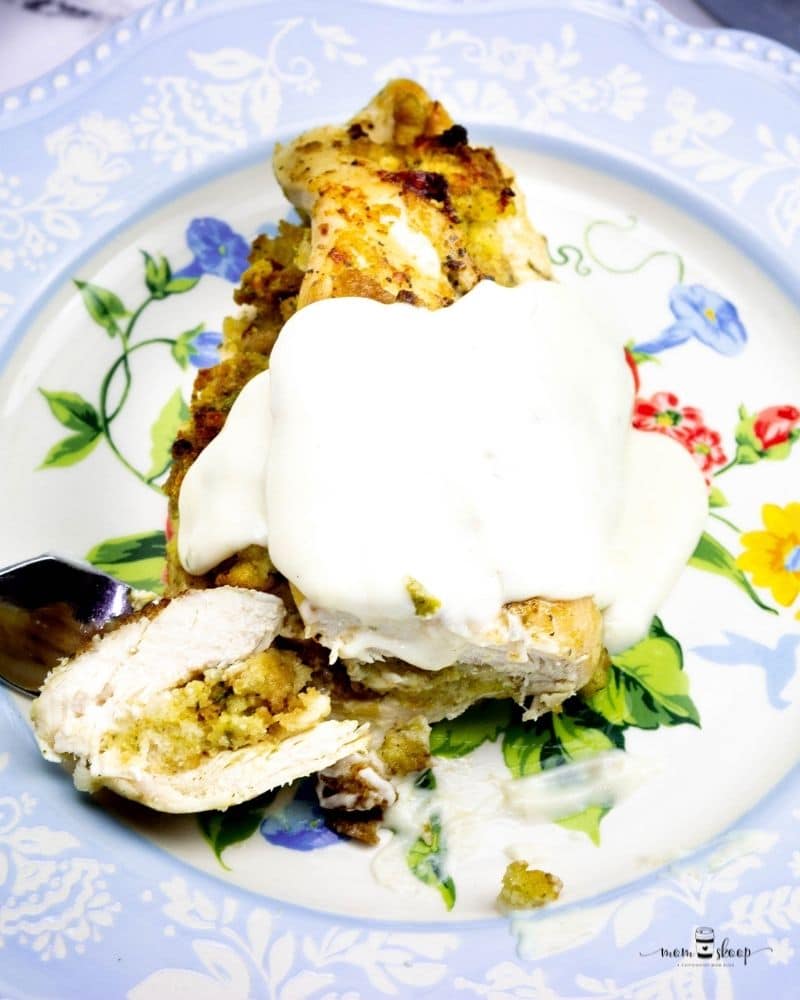 Stuffed Chicken Breast with Stuffing Recipe