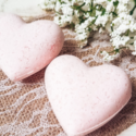 Pink Heart Bath Bombs