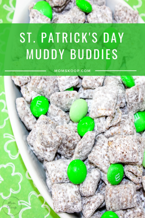 st patrick day muddy buddies