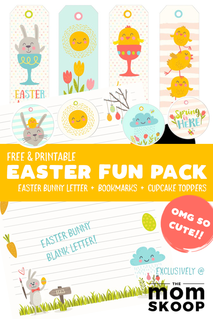 free easter printable easter bunny letter